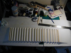 accordion spine: