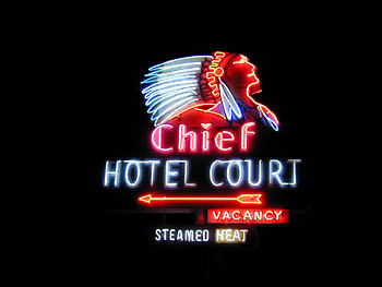 chief hotel court neon:
