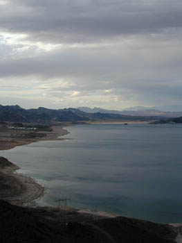 lake mead cloudy: