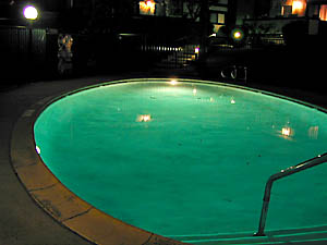pool night: 