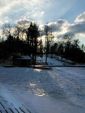Smith Point Sun Cloud: 