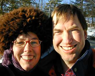Susan and Rob: On a walk yesterday-- my brother and I