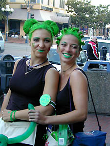 two greenhaired canadians: 