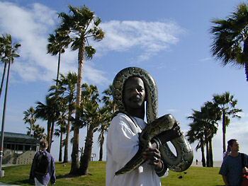venice snake guy: 