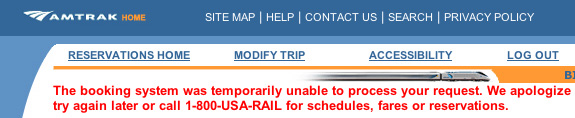 amtrak failure notice: 