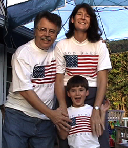 flags2.jpg: Family in flags