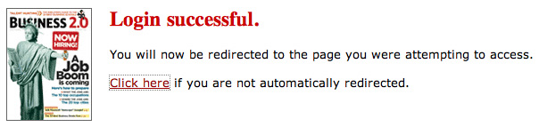 B2 login success: 