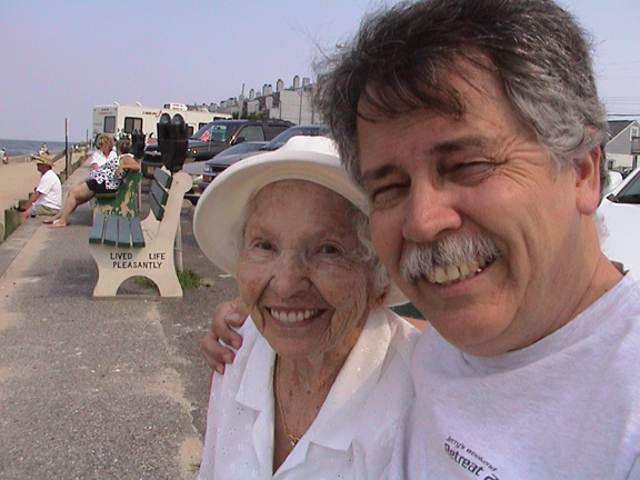 Manasquan with Mom: 