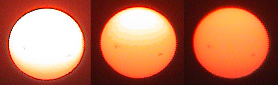 big sunspots: 