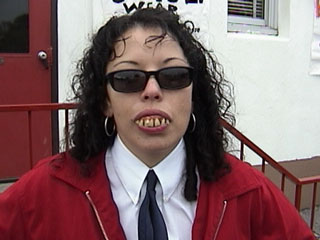 Andrea's Teeth: Is this a costume? 