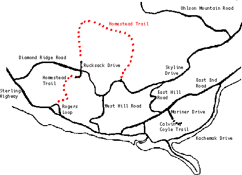 homesteadtrailpic: Map of Homestead Trail