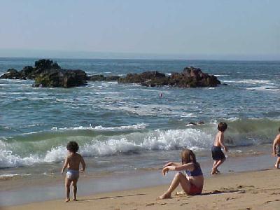 Beach Scene ViÒa: