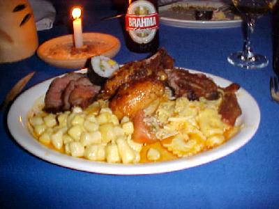 Refrain Brazilian feast: 