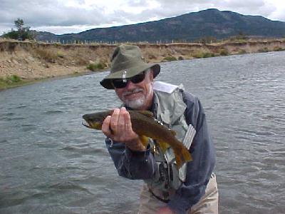 Mark Buell on the Hopper River!: 