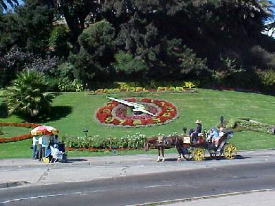 The floral clock in ViÒa: