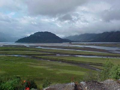 Cochamo Petrohue enters the ocean: 