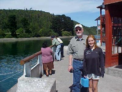 Daniel and Ana Maria in Puerto Montt: 