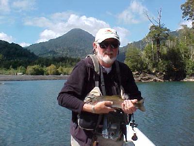 Daniel fishing the rio petrohue what a catch: 