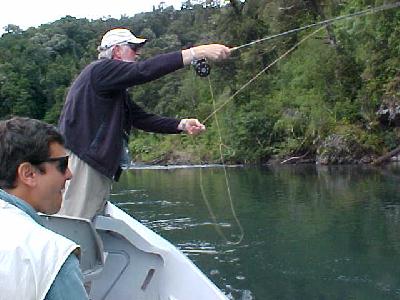 Daniel Fly Casting Petrohue: 