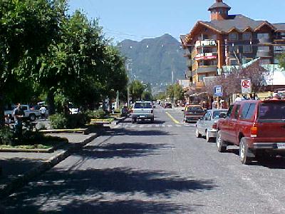 Downtown Pucon: 