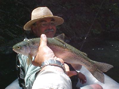 Grant with nice trout: 