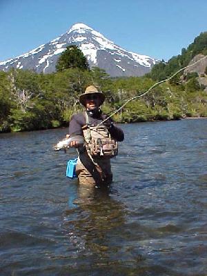 High mountain lake has McCloud River Rainbows: