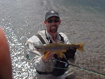 Jack with a nice Brown: 