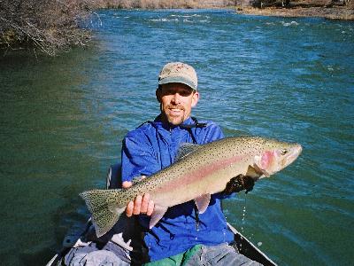 Trout s biggest on the Klamath 2004: 