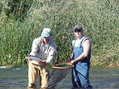 Jim and Ed with nice steely: