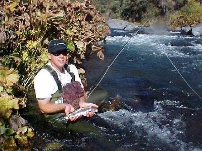 John Baker and his catch!: 