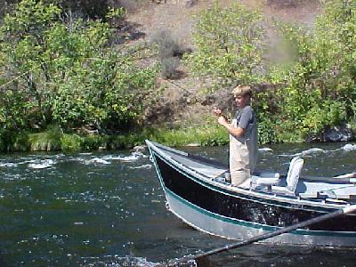 Josh and a lunker Steelhead!: 