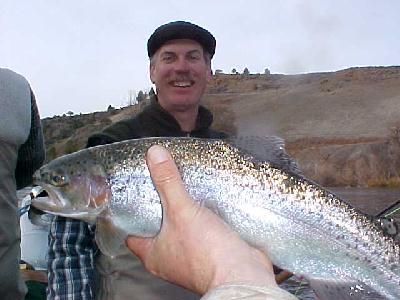 Dick and his catch on the Klamath River: