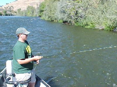 Klamath fly Fishing sept 2003: