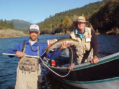 Klamath River 2002 Fred and JT: 