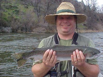 Marty's 6 lber downer steelhead spawned out: 