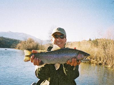 Mike with a nice Steely Feb 2004: 