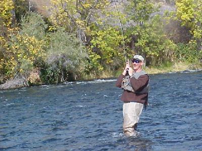 Klamath River and Jim Highby: 