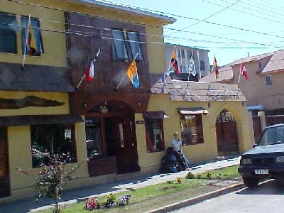 The hotel and restaurant: