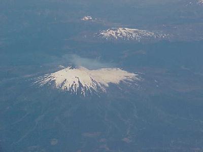 My flight back around Puerto Montt: 