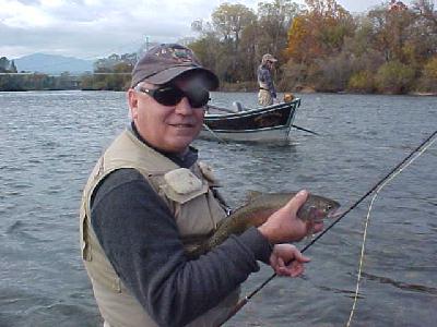 Lower Sac Rich with trout nov 2003: 