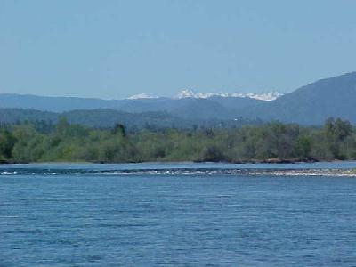 Lower Sacramento River and the Trinity Alps: 