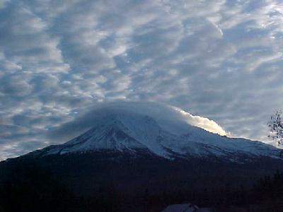 Mt Shasta Brewing It's Own Storm!: 