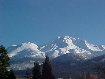Mt Shasta Nov 2003 After 1st Storm: 