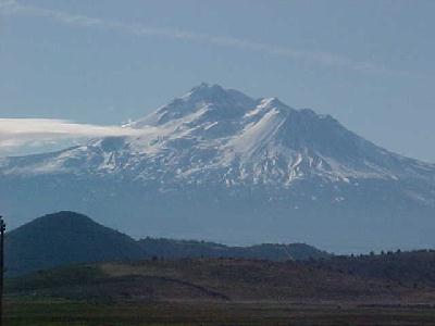 Mt Shasta from the North Side: 