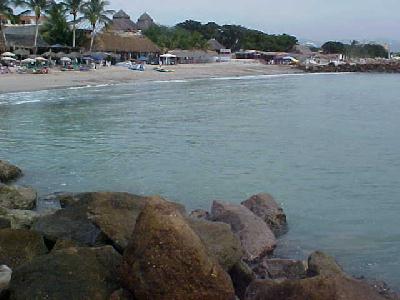 Beach at Punta De Mida Mexico: 