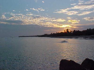 Sunset at Punta De Mida: 