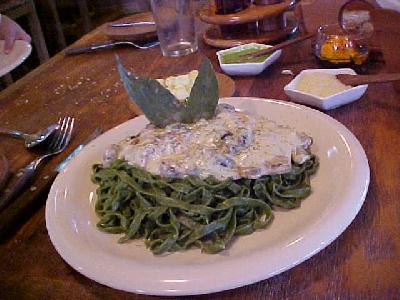 Pasta at the trawen: 