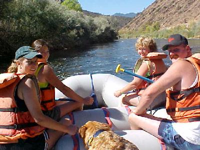 My raft: