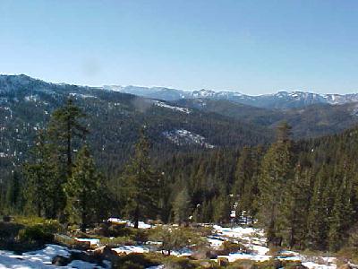 Looking out towards the Trinity Divide: 