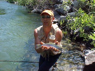 Jeff and his catch: